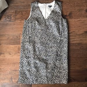 Leopard shift dress